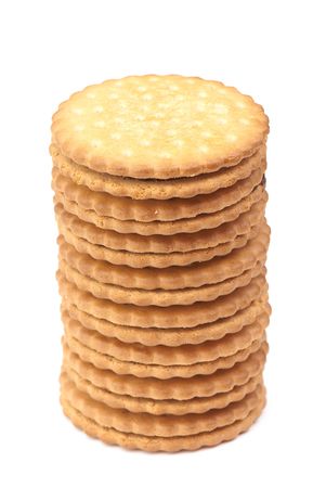 Sweets photographed in studio on white isolated backgroundの写真素材