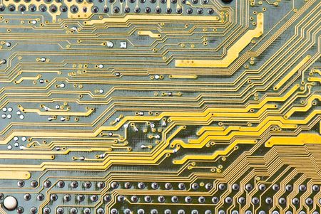 electronic circuit board as an abstract backgroundの写真素材