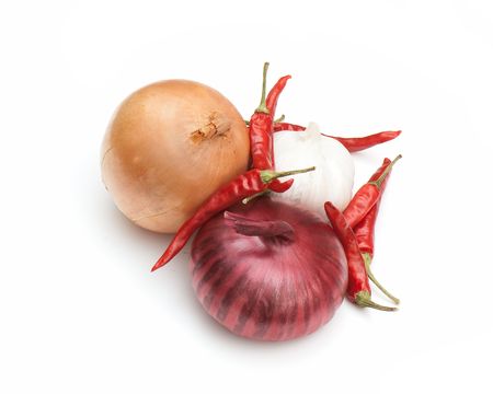 fragrant spices isolated on a white background. studio. photoの写真素材