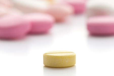 composition of the tablets. studio photography.の写真素材