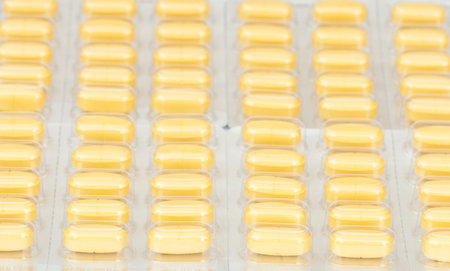 composition of the tablets. studio photography.