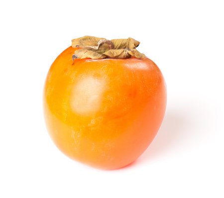 composition of the ripe ebony on a white background. studio photographyの写真素材