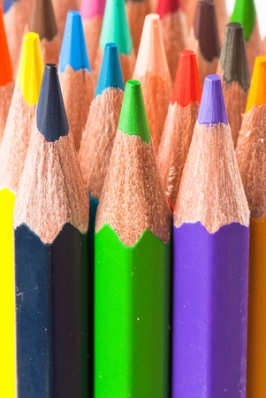 macro background of the pencil as an element for design. high resolution.の写真素材