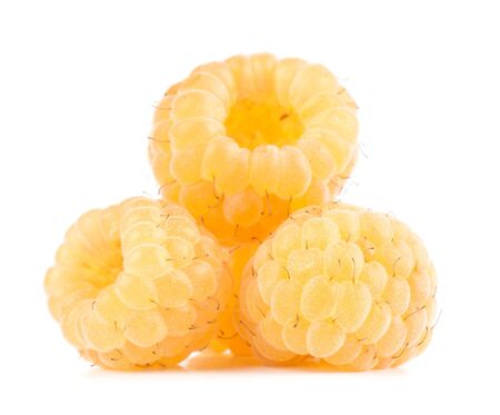 composition from  raspberry on the white isolated backgroundの写真素材