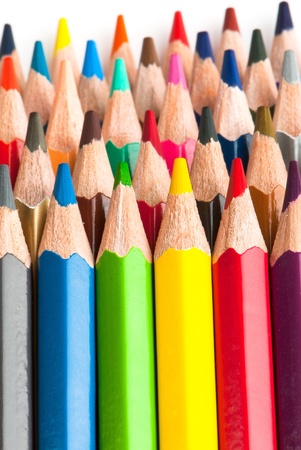 macro background of the pencil as an element for design. high resolution.の写真素材