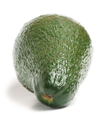 Avocado on the white isolated background.  Studio photoの写真素材