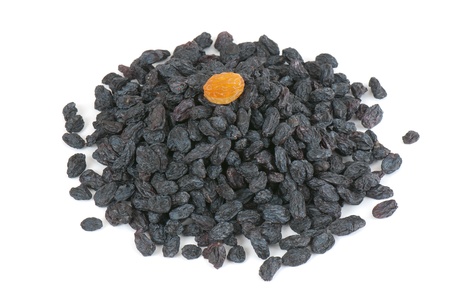 Composition from dried fruits on a light backgroundの写真素材