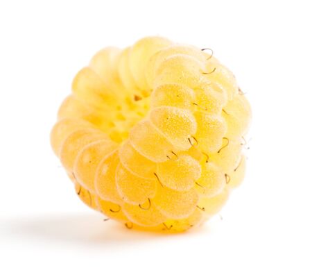composition from  raspberry on the white isolated backgroundの写真素材