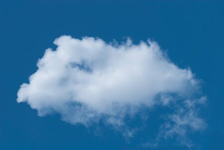 White clouds in a blue sky. Great backgroundの写真素材