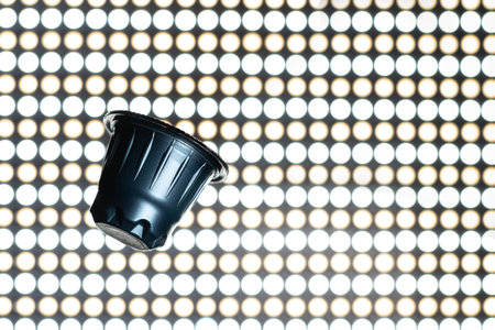 blue espresso capsule
