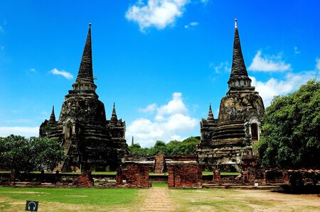 Ancient capital of thailand.の写真素材