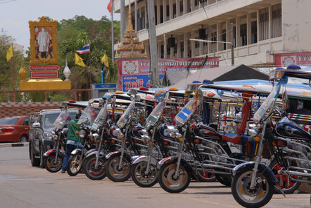 took took for transportation in local city of thailand