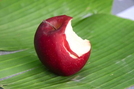 Eat an Apple の写真素材