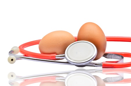 Check the eggsの写真素材