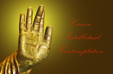 Hand Buddha Postcard