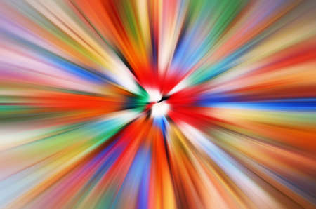 Beautiful rays of lightの写真素材