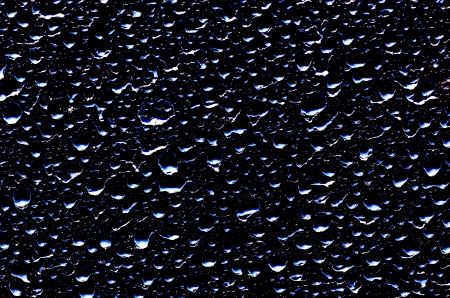 Stain the soil on black backgroundの写真素材