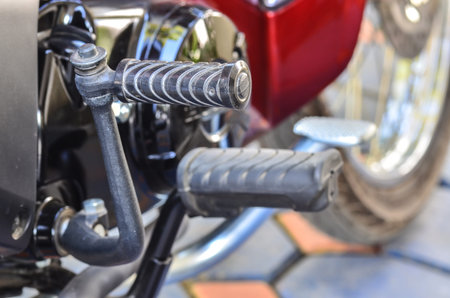 Motorcycle kick start