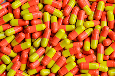 Capsule pillsの写真素材