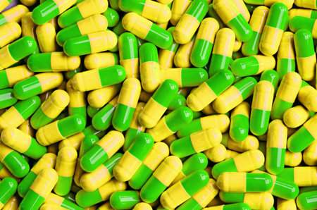 Capsule pillsの写真素材