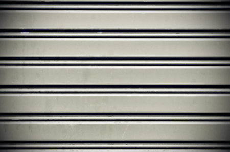 dirty metal security roller door background