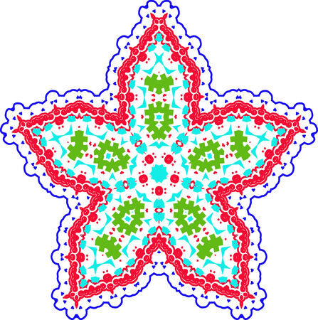 Beautiful graphic shapeのイラスト素材