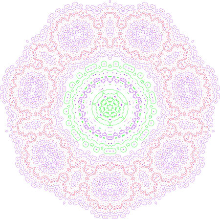  floral pattenのイラスト素材