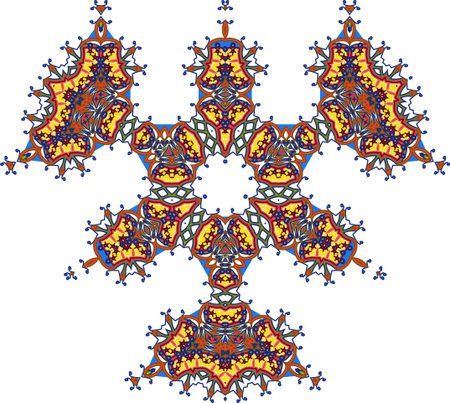 different geometric shapesのイラスト素材