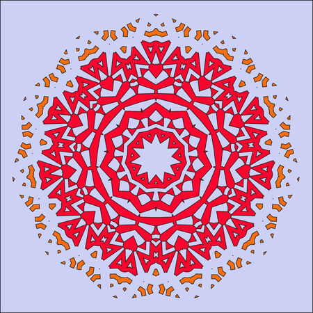 Round vector ornamentのイラスト素材