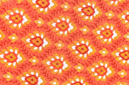 Handmade traditional guatemalan design fabricの写真素材