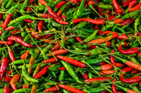 chilies close up の写真素材