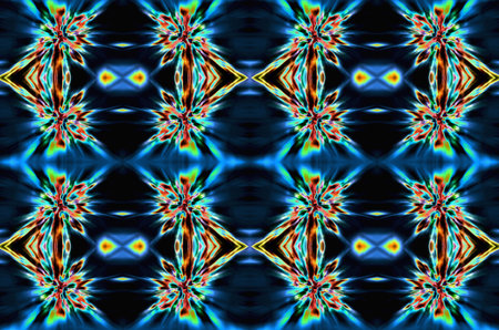beautiful blue light abstack