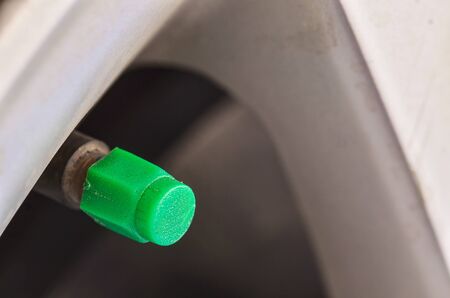 Tyre valveの写真素材