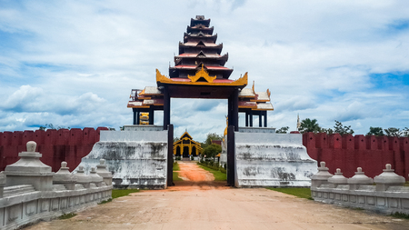 Bago Myanmar Simulate in thailandのeditorial素材