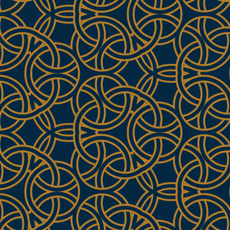 arabic stained seamless patternのイラスト素材
