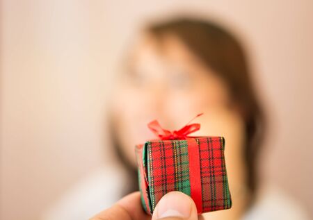 concept  love of Valentine  Blur out of focusの写真素材