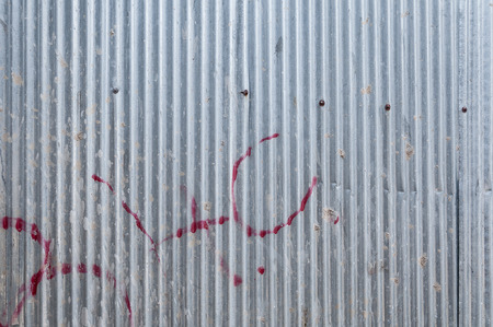 old zinc texture galvanized grunge metal abstract texture ,for backgroundの写真素材