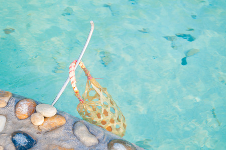 boiled egg in hot spring at San Kamphaeng Hot Springs in Chiang Mai, Northern Thailandの写真素材