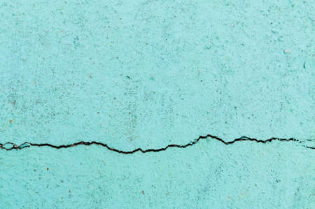 Old green Texture cracks Cement floor for backgroundの写真素材