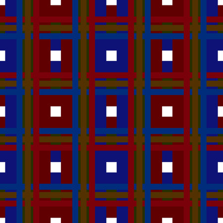 Seamless pattern colorful plaid repeating pattern Tartan Check straight lines stacked plaid design...