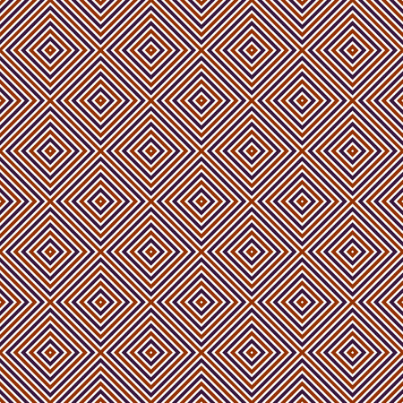 Seamless pattern geometric pattern with stripes background seamless texture Brown and blue Illustration background suitable for fashion textiles, graphicsの写真素材