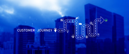 Customer journey concept, marketing and customer behavior analysis, Understanding customer journey...