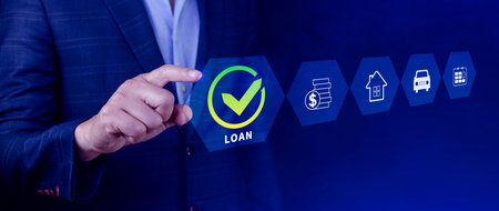 Loan, Financial loan agreement concept, investment and finance concept, fundraising, Personal Loan...