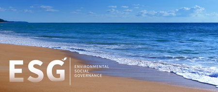 ESG environmental social and governance investment business concept, business sustainable and ethical investment strategy concept, Green earth concept for environmentの写真素材