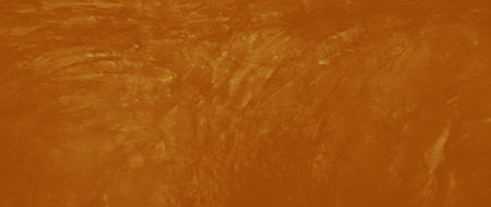 Background of Orange brown concrete painted wall. Old Retro brown orange wall textured wallpaper for decoration and design, Textured colored wall and texture, texture for backgroundの写真素材