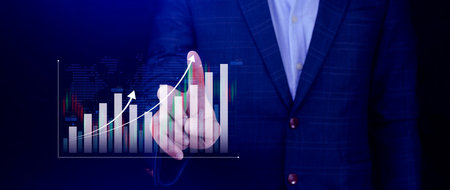 Business, Finance and Investment, data analysis concept, business planning, market research, Analysis finance graph and market chart investment, Stock market investment.の写真素材