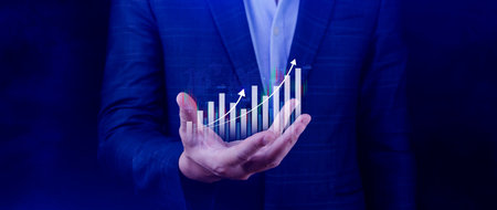 Business, Finance and Investment, data analysis concept, business planning, market research,...