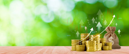 Business, Finance and Investment, data analysis concept, business planning, market research,...