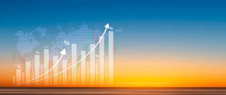 Business, Finance and Investment, data analysis concept, business planning, market research,...