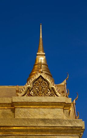 Wat Phra Kaew, the Grand Palace in Bangkok, Thailand の写真素材